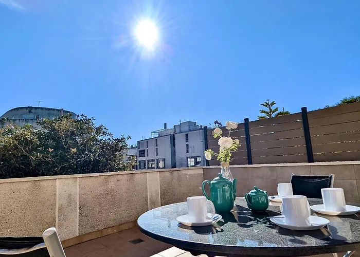Evh126 Con Gran Terraza En El Centro شقة